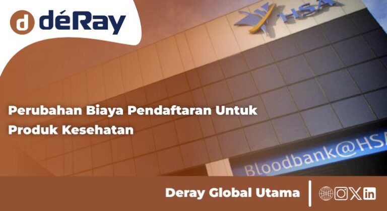 Perubahan Biaya Pendaftaran Untuk Produk Kesehatan