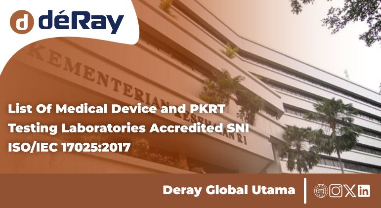 Daftar Laboratorium Pengujian Alat Kesehatan dan PKRT Yang Terakreditasi SNI ISO/IEC 17025:2017